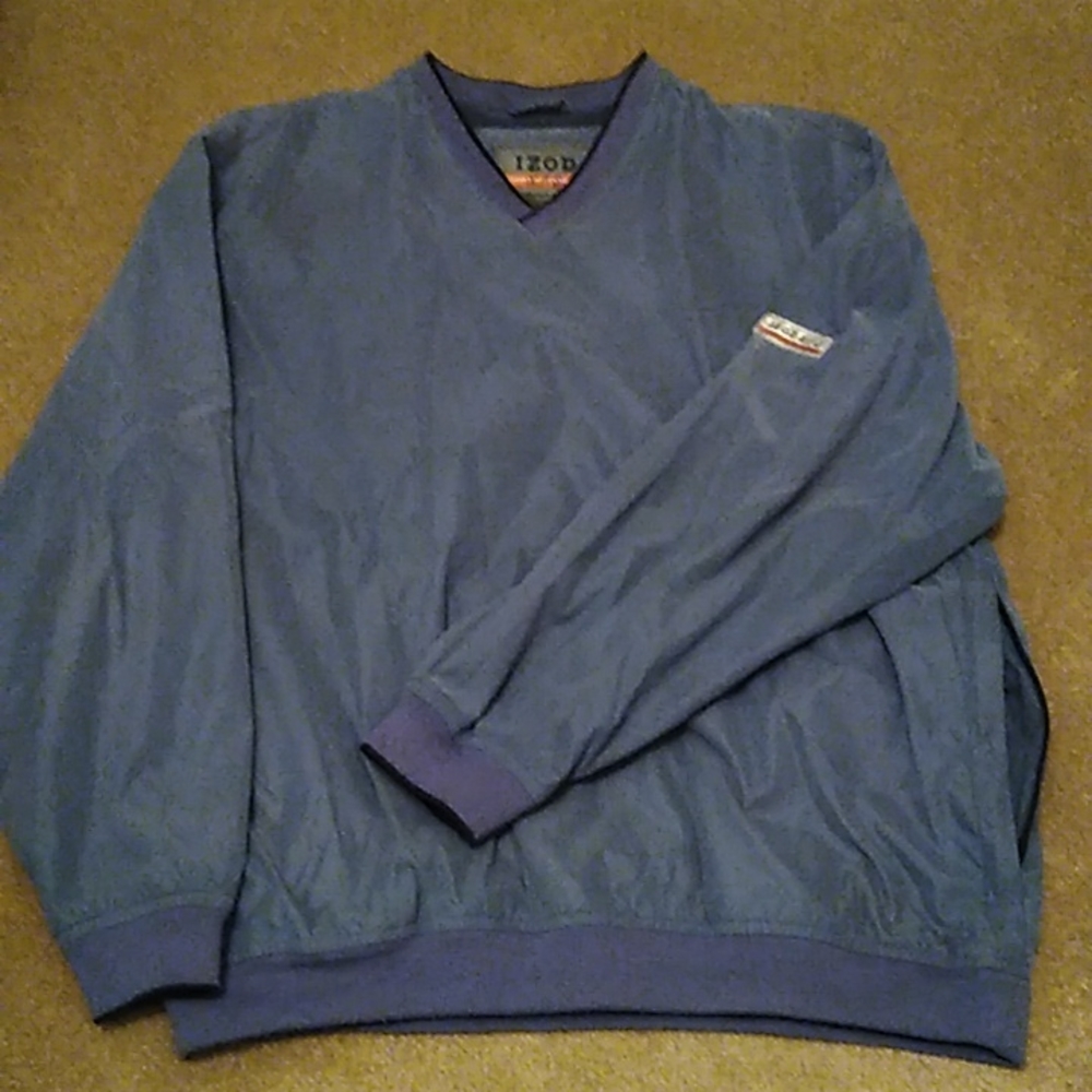 Slate blue Izod golf pullover